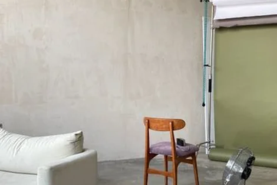 Espace studio pour une séance photo ou une production vidéo